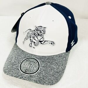 Zephyr Jackson State Tigers Tri-Color Stretch Flex Hat Cap Large Blue NCAA